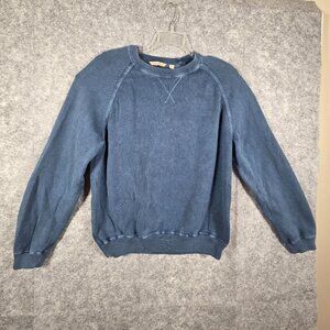 Paradise Collection Women's Long Sleeve Pullover Sweatshirt Blue Size L